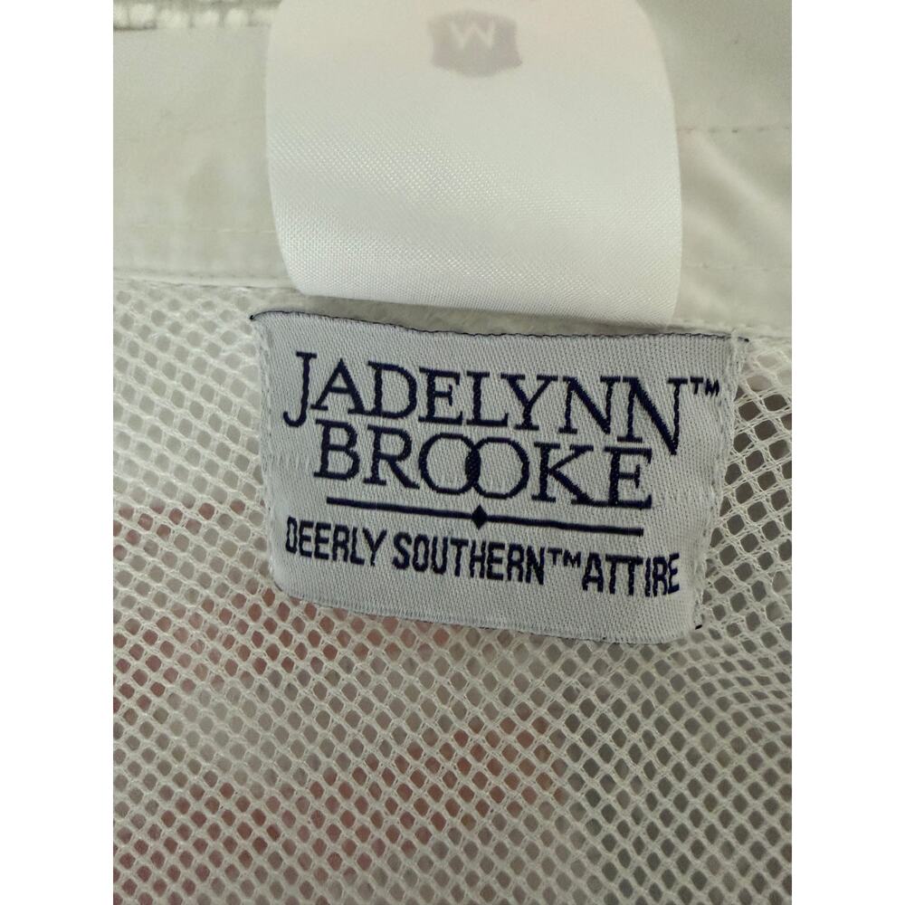 Jadelynn Brooke "Merica" Fishing Shirt Patriotic USA Deer Vented Performance M - Picture 5 of 6